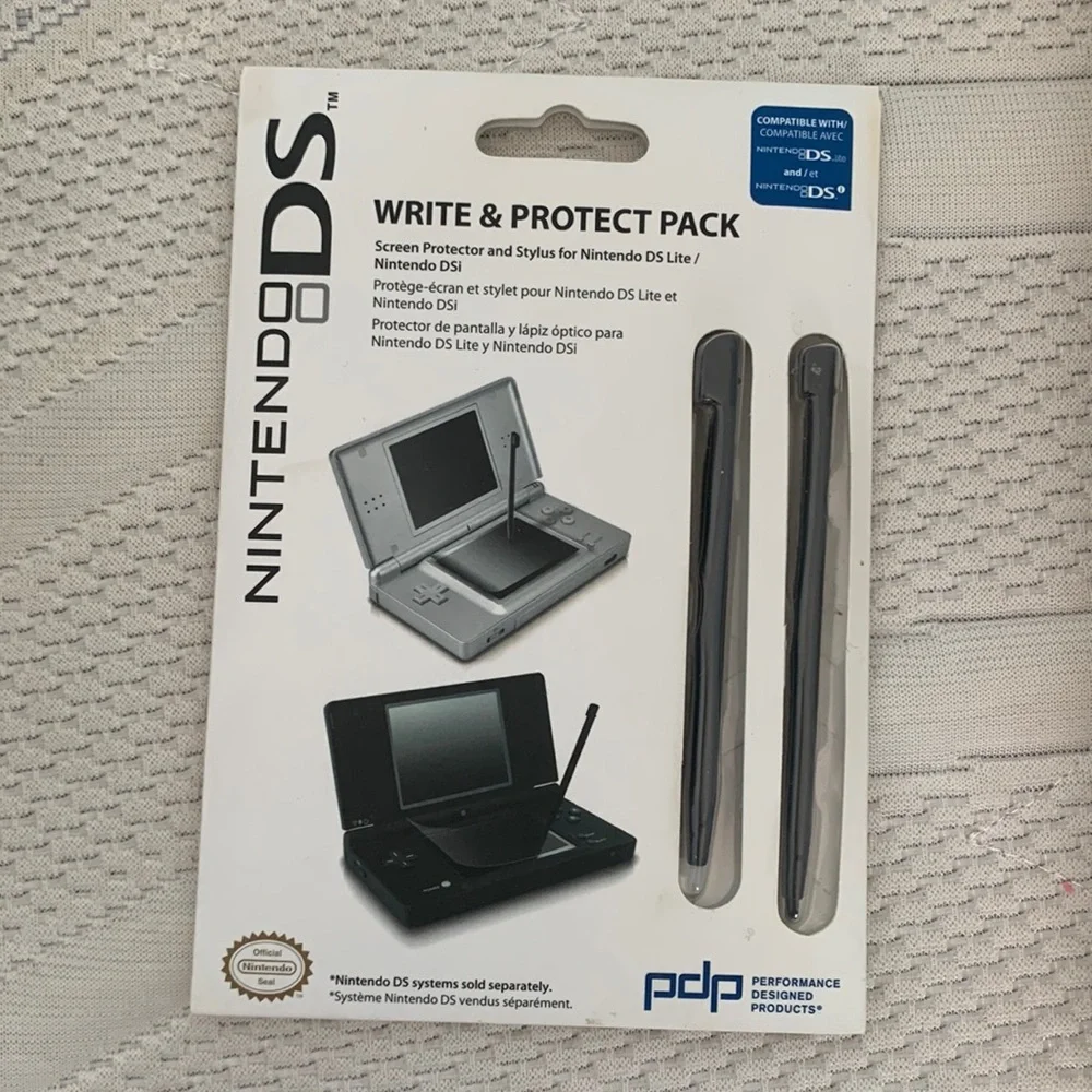 Nintendo DS write and protect pack